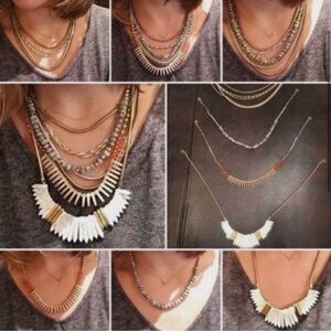 Stella & Dot Ezra 7-in-1 Statement Necklace